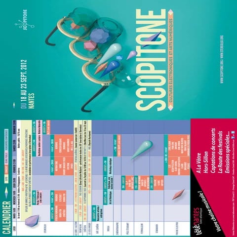 Programme festival Scopitone 2012 | PDF
