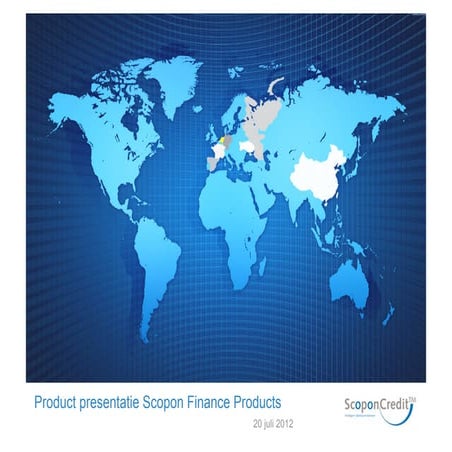 Scopon Finance Products presentatie