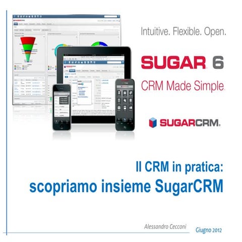 Scopriamo insieme sugar crm ed.2012