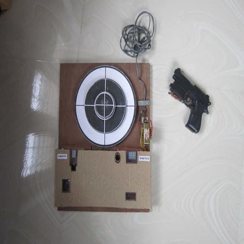 My project work-Digital score board for shooting