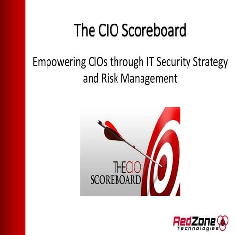 CIO Scoreboard Overview