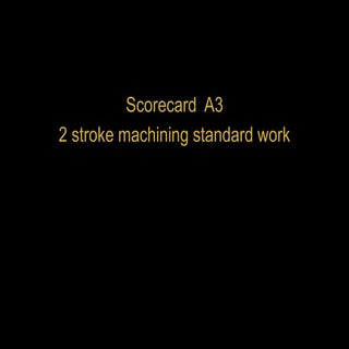  Scorecard a3  2 stroke