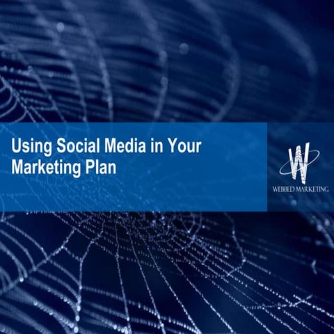 Introduction to Social Media: Using Social Media in your Marketing Plan