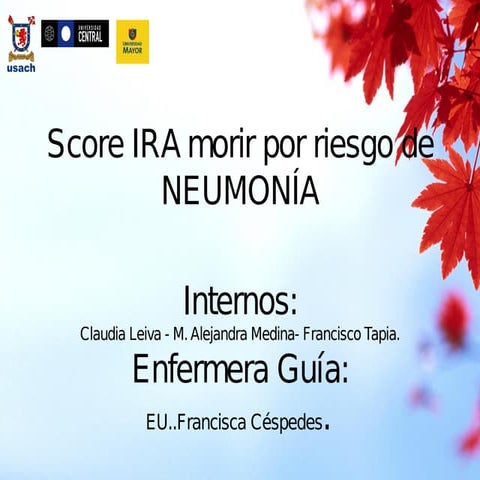 Score ira morir por riesgo de neumonía. pdf[1]