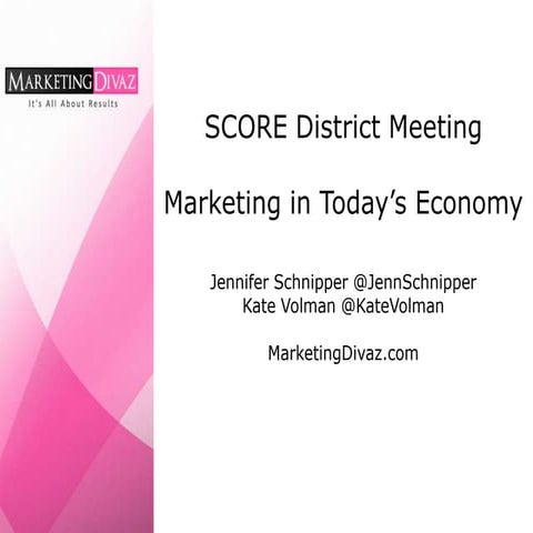 Score meeting