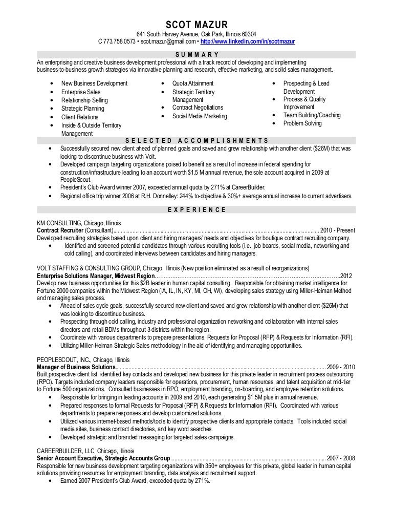scot mazur resume
