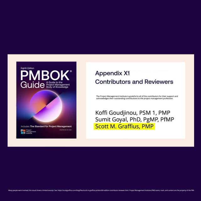 PMI PMBOK8 Released on November 13, 2025