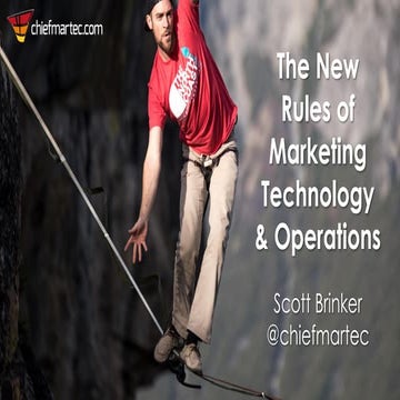 Martech in 2019: The New, New Rules of Marketing