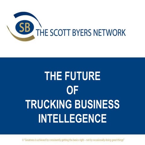 Scott Byers Fture Trucking - TruckX 2016