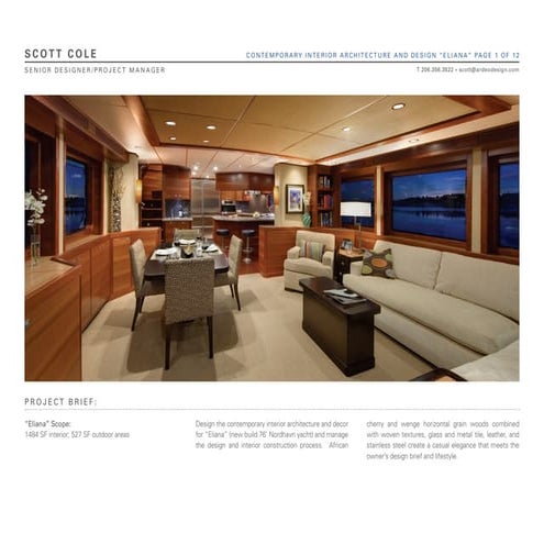 Scott Cole Portfolio Samples Overview | PDF