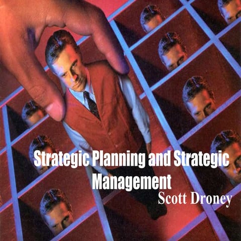 Scott droney -  strategic planning and strategic management