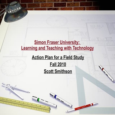 Smithson LTT Fall 2010 Field-Study Action Plan