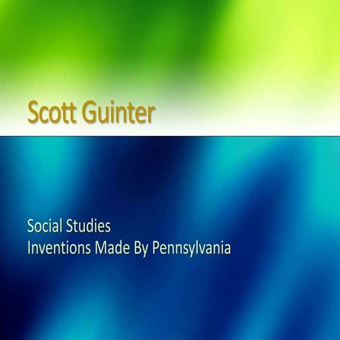 Scott guinter pa