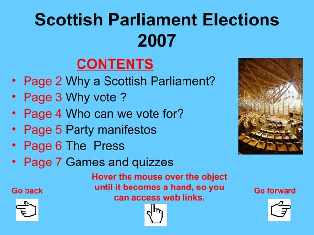 Scottish Elections 2007