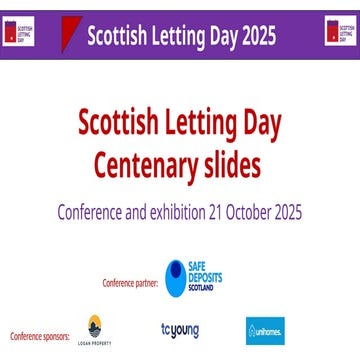 Scottish Letting Day 2025 - Centenary.pptx