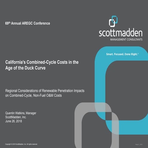 California’s Combined Cycle Costs in the Age of the Duck Curve