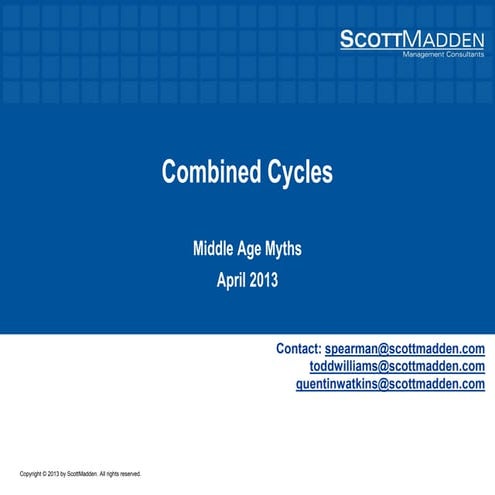 Combined Cycles