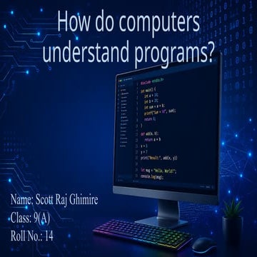 Understanding How Computers Interpret and Execute Programs | PPTX