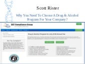 Scott rister-  drug and alcohol com...