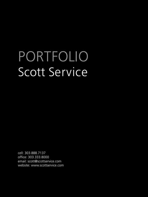 Scott Service Print Portfolio