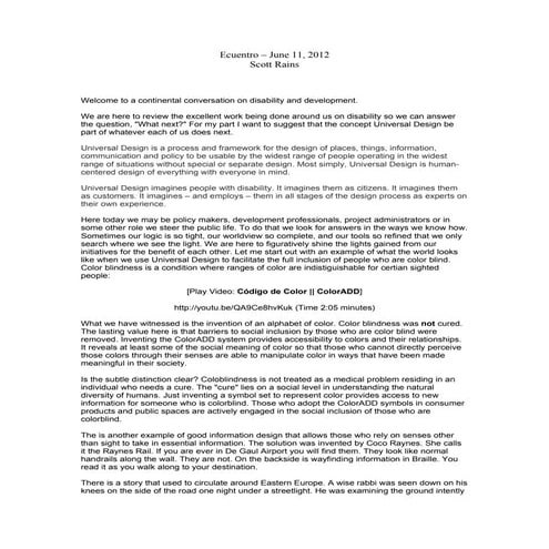 Encuentro Contniental