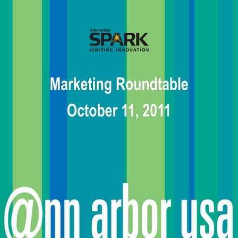 October 2011 - Marketing Roundtable - Scott Hauman