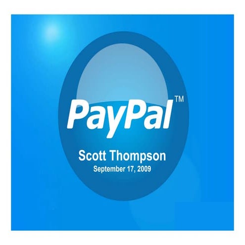 Paypal: The Global Internet Payment Network