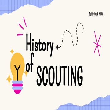 SCOUT AND GUIDE - History and Introduction