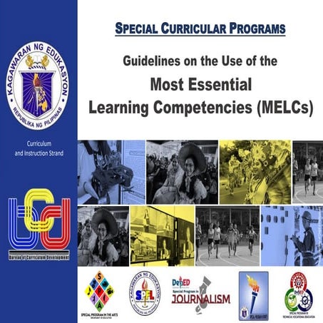 SCP MELCs Briefer for leaners in deped p