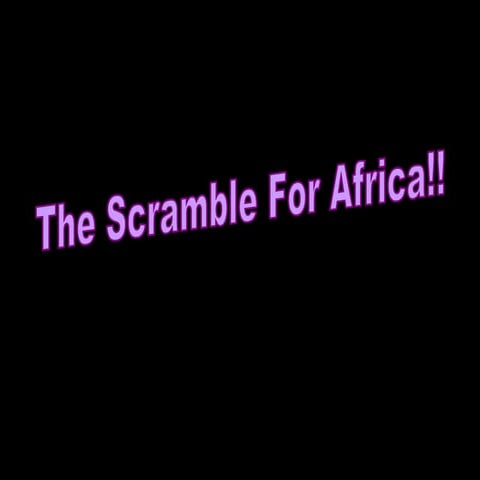 Scramble for Africa 