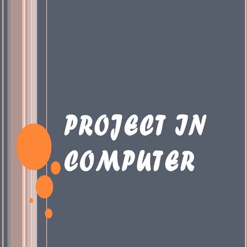 Scrapbook project in computer