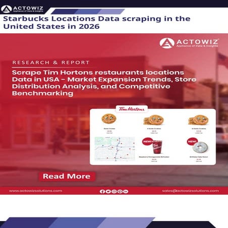 Scrape Tim Hortons restaurants locations Data in USA.pptx