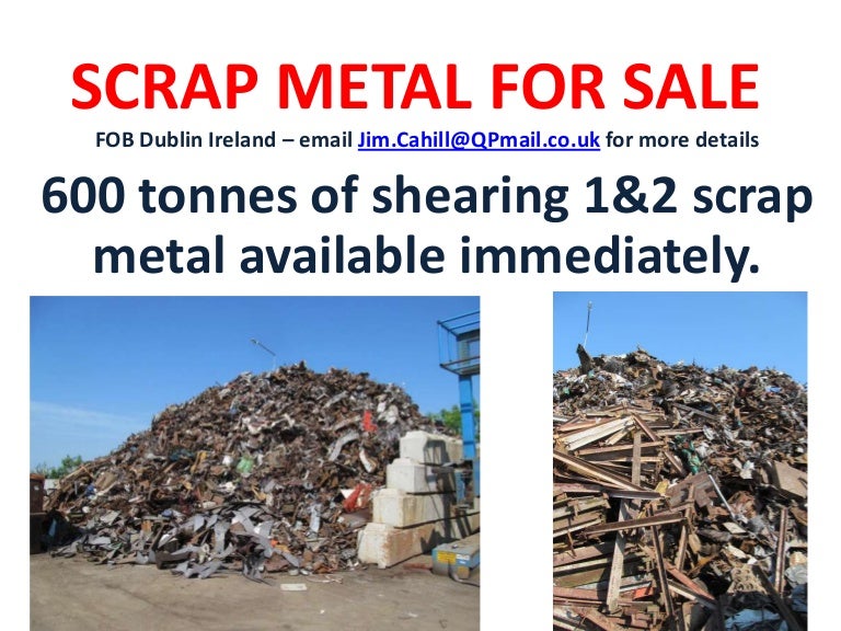 SCRAP METAL FOR SALE