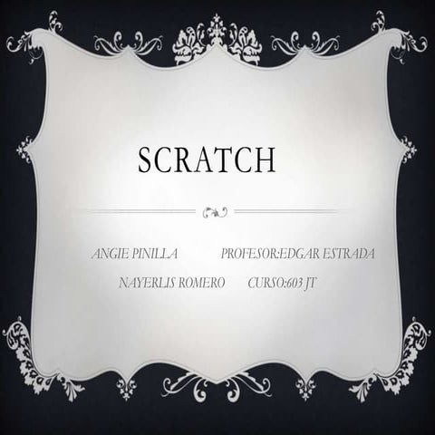 Diálogos en Scratch primera parte | PPTX