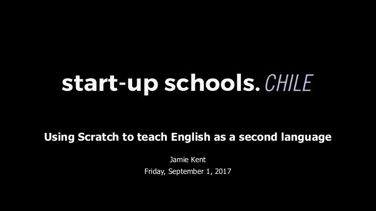 Using Scratch To Teach English As A Second Language