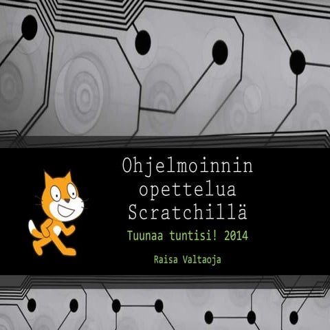Scratch-ohjelmointia