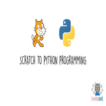 Looking at how Scratch and Python compare | PPT