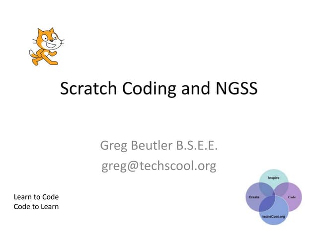 Scratch coding and NGSS