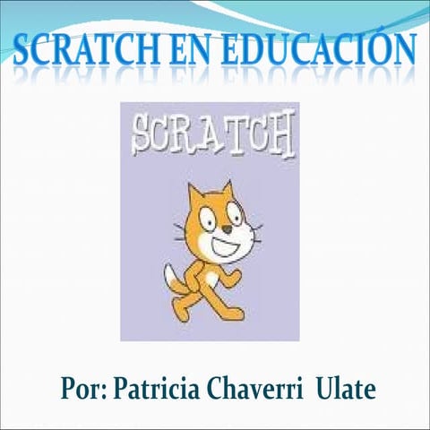 Scratch  en  educación 