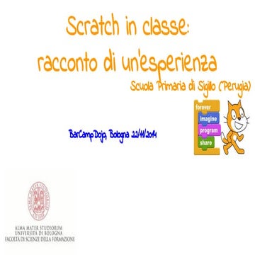 Scratch in classe | PPT