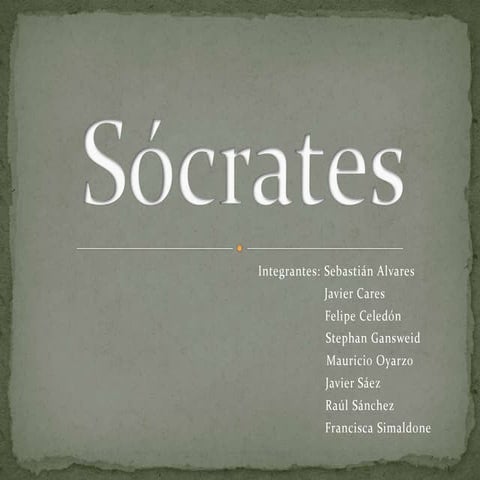 Sócrates Ppt