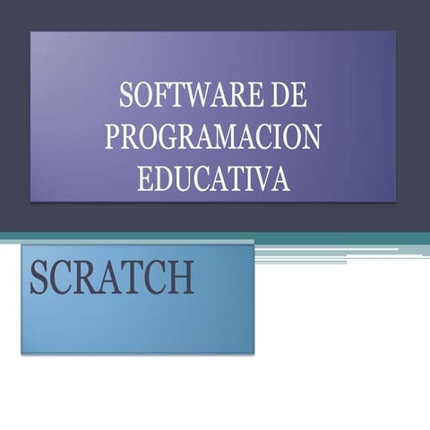 Scrath introduccion