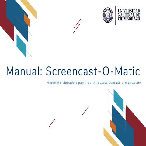 Screencast o-matic | PDF