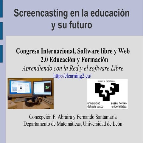 Screencasting en la educación y su futuro