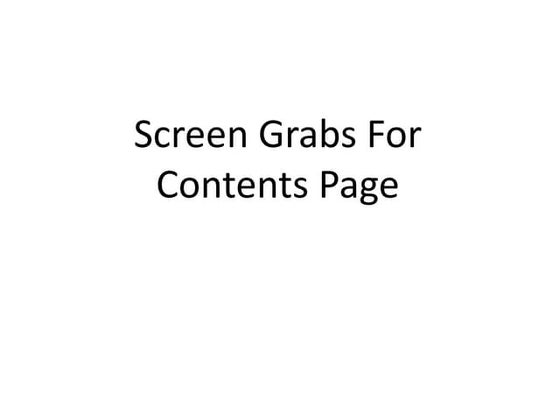 Screen grabs of radio trailer | PPTX