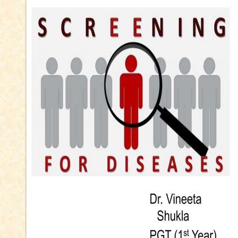 Screening of Diseases