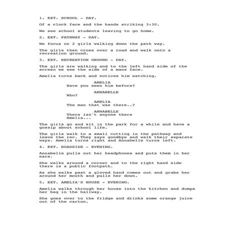 Screenplay | PDF