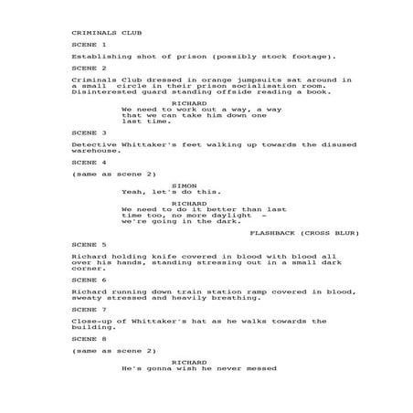 Codes and Conventions - Se7en | DOCX