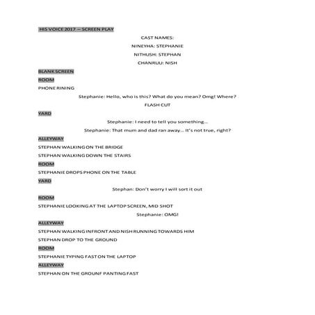 Forbidden script | DOCX