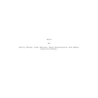 Screenplay; Murk